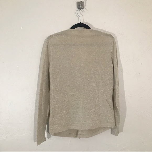 Lafayette 148 Gold Twist Front Sweater Size XL - Picture 4 of 7